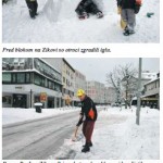 Zima, zima bela, pa ne, da si nas že zapustila?