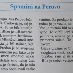 Spomini na Perovo, Veronika 2011